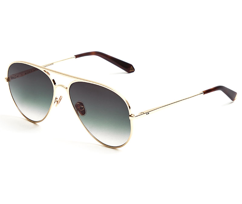 Alexis Amor Sacha sunglasses in Mirror Gold