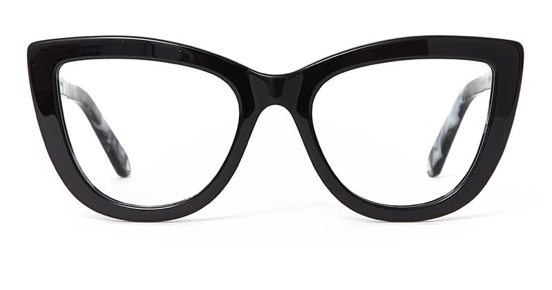 Alexis Amor Scarlett X frames in Gloss Piano Black + Marble