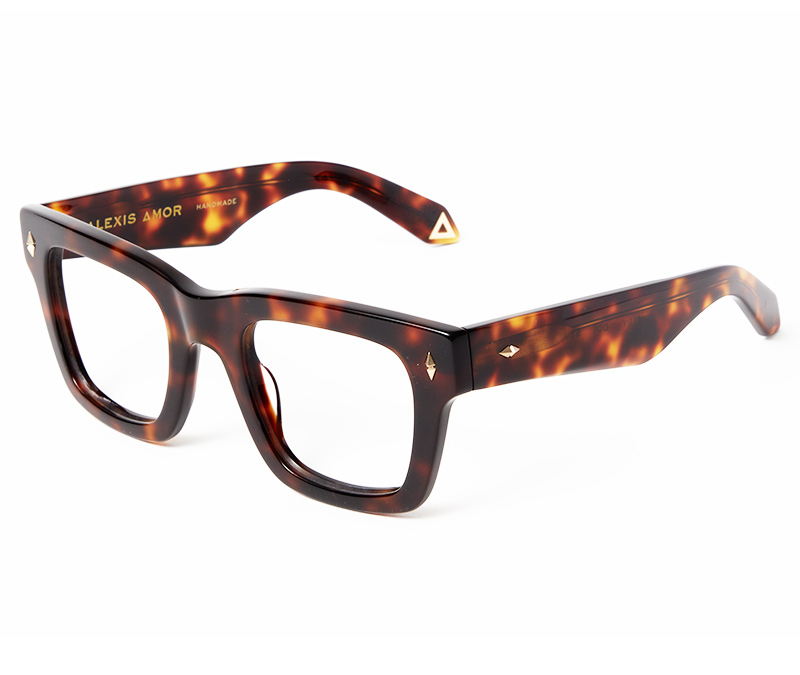 Alexis Amor Shelby frames in Deep Dark Tortoise