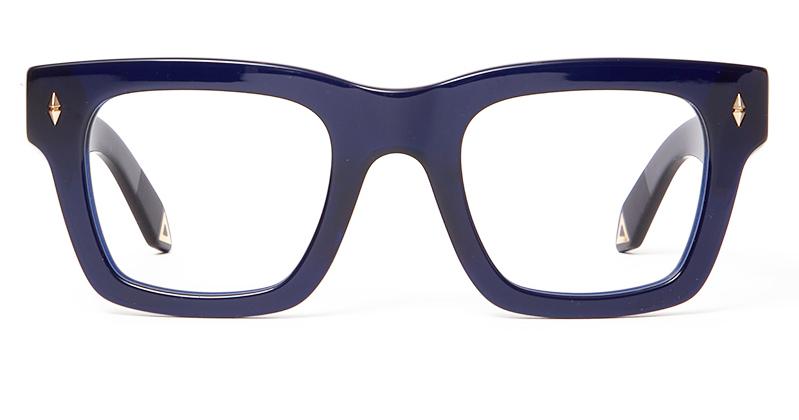 Alexis Amor Shelby frames in Deepest Cobalt