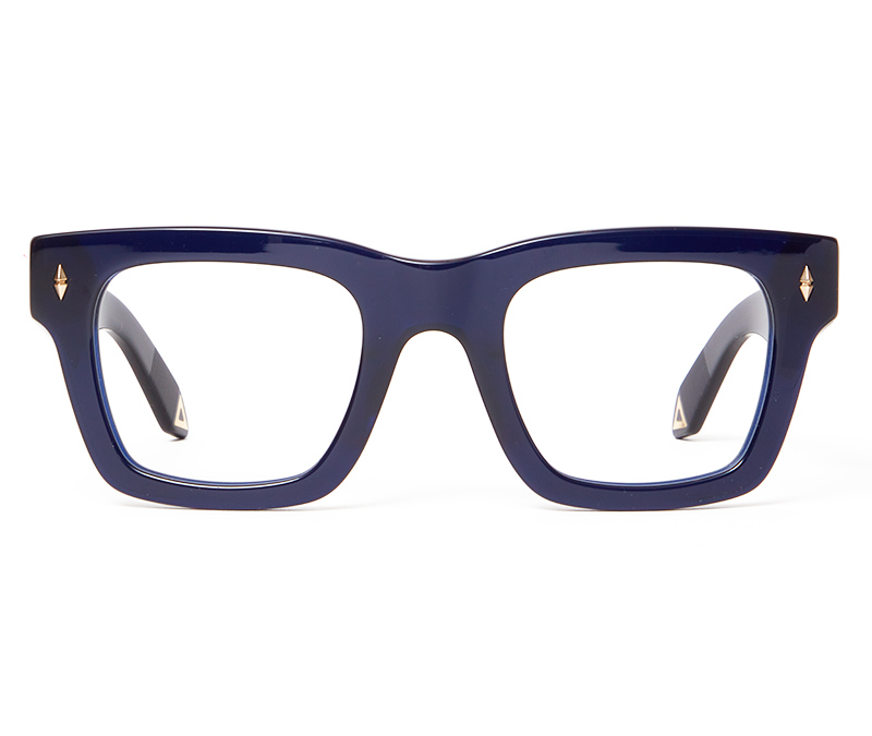 Alexis Amor Shelby frames in Deepest Cobalt