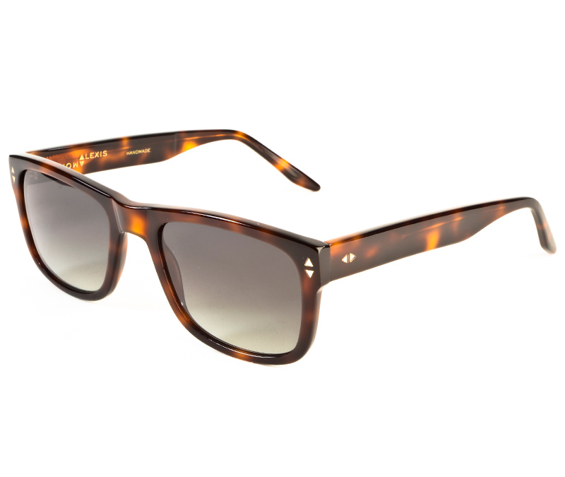 Alexis Amor Spike II sunglasses in Warm Havana Glow