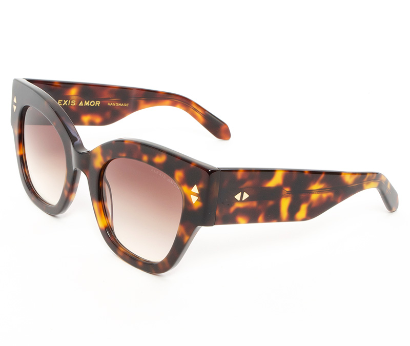 Alexis Amor Stevie sunglasses in Deep Dark Tortoise