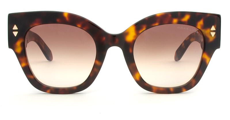 Alexis Amor Stevie sunglasses in Deep Dark Tortoise