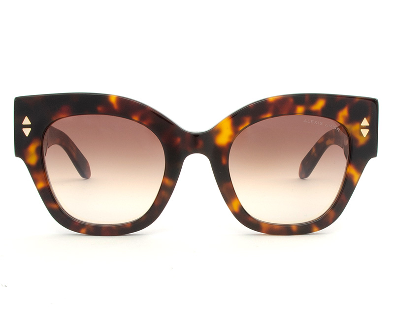 Alexis Amor Stevie sunglasses in Deep Dark Tortoise