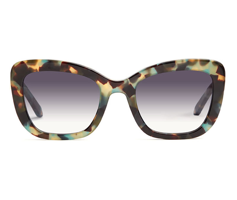 Alexis Amor Suki sunglasses in Turquoise Tortoise