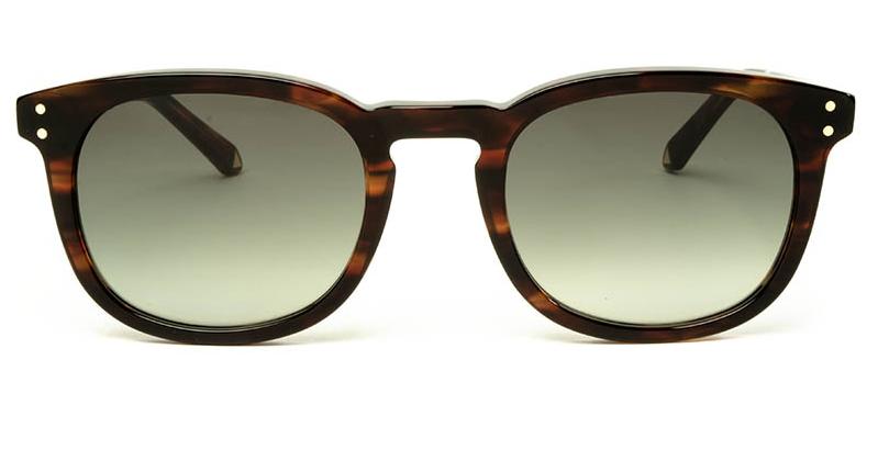 Alexis Amor Syd sunglasses in Caramel Havana Stripe