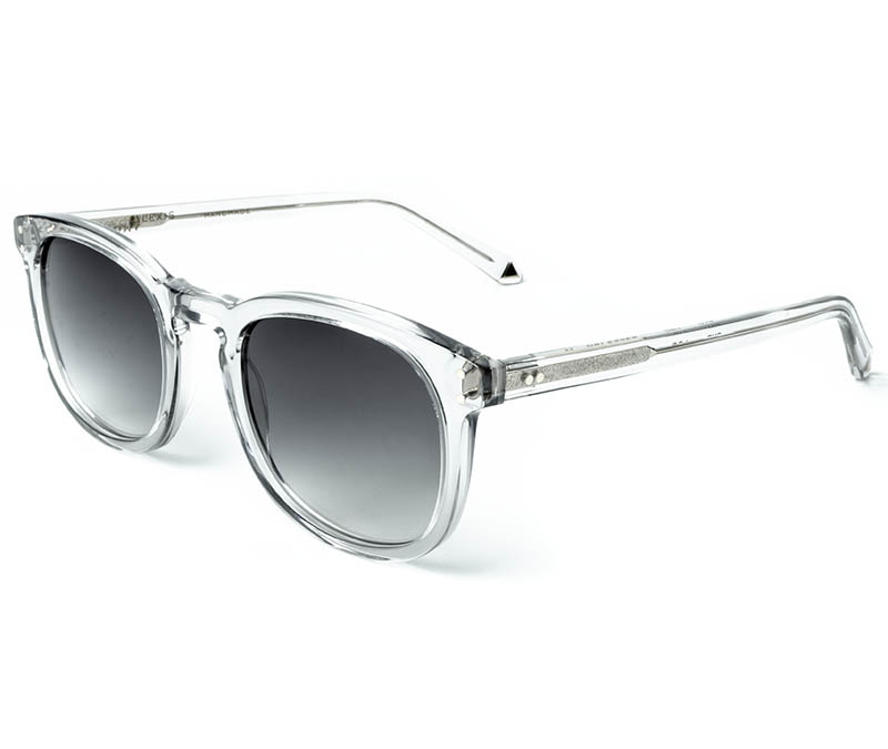 Alexis Amor Syd sunglasses in Light Grey Crystal
