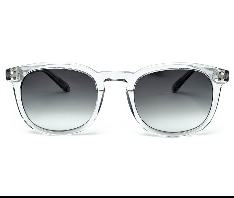 Alexis Amor Syd sunglasses in Light Grey Crystal