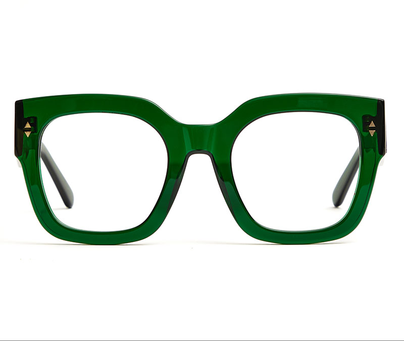 Alexis Amor The Rae frames in Deepest Darkest Emerald