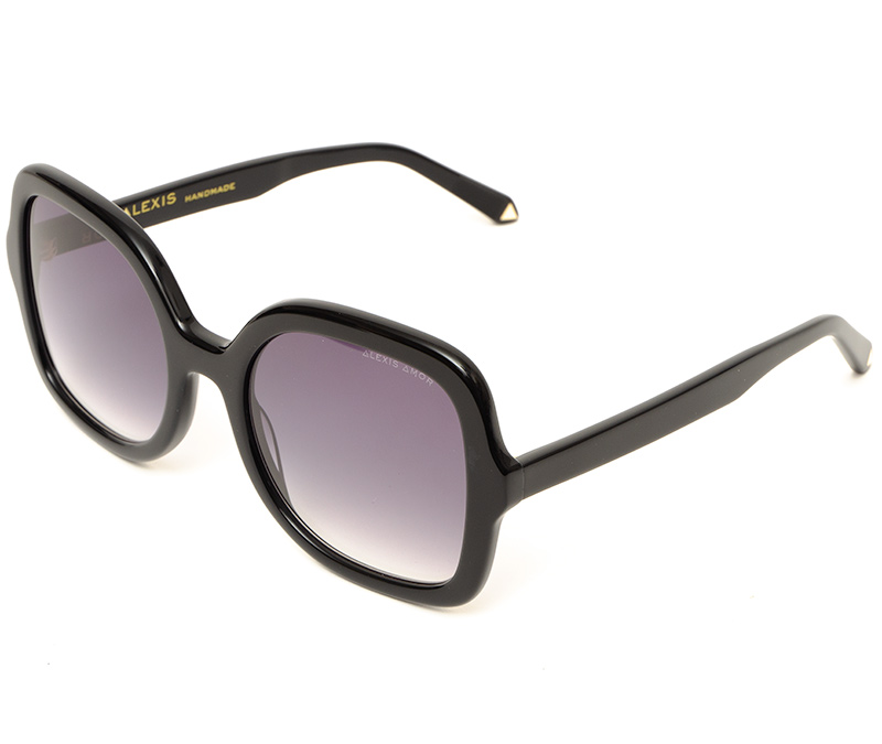 Alexis Amor The Rae II sunglasses in Gloss Piano Black