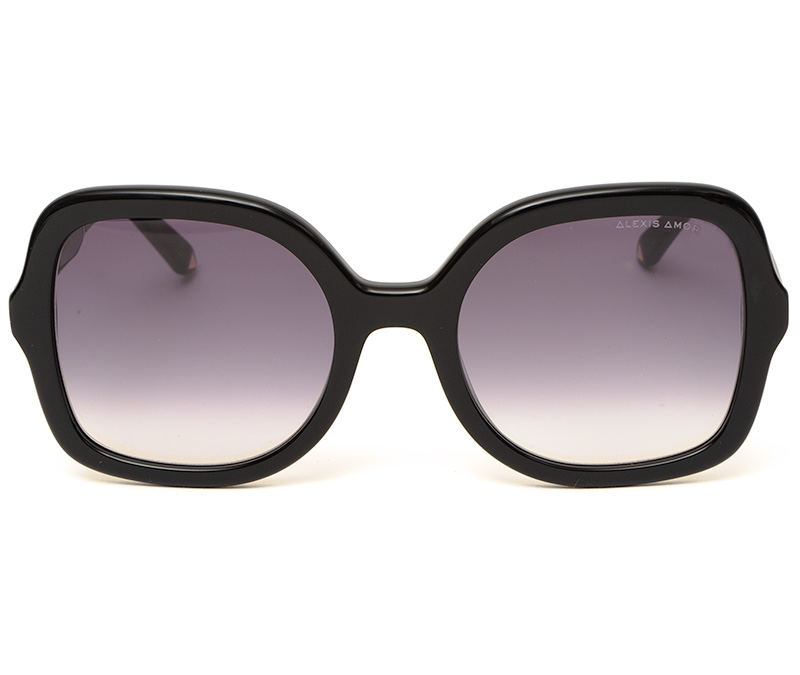 Alexis Amor The Rae II sunglasses in Gloss Piano Black