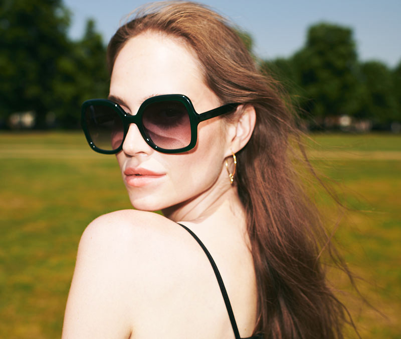 Alexis Amor The Rae II sunglasses in Super Luxe Havana