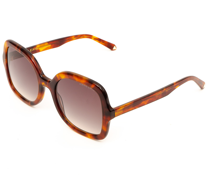 Alexis Amor The Rae II sunglasses in Super Luxe Havana