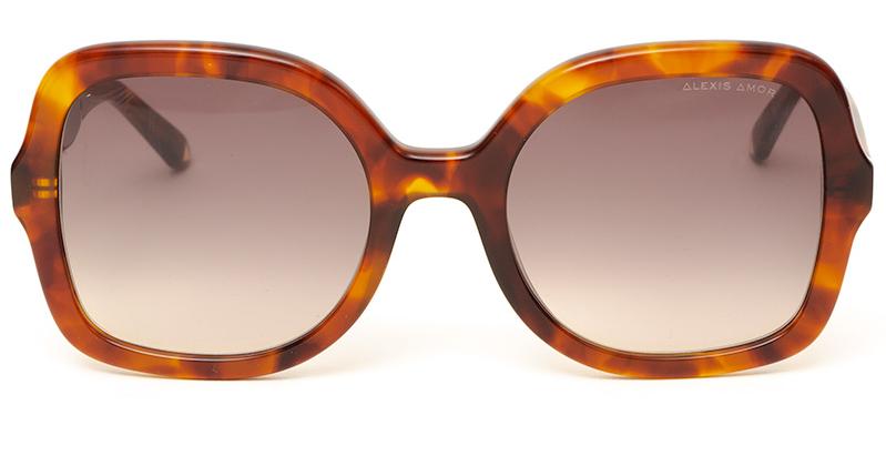 Alexis Amor The Rae II frames in Super Luxe Havana