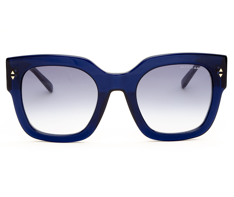 Alexis Amor The Rae sunglasses in Deepest Cobalt Blue