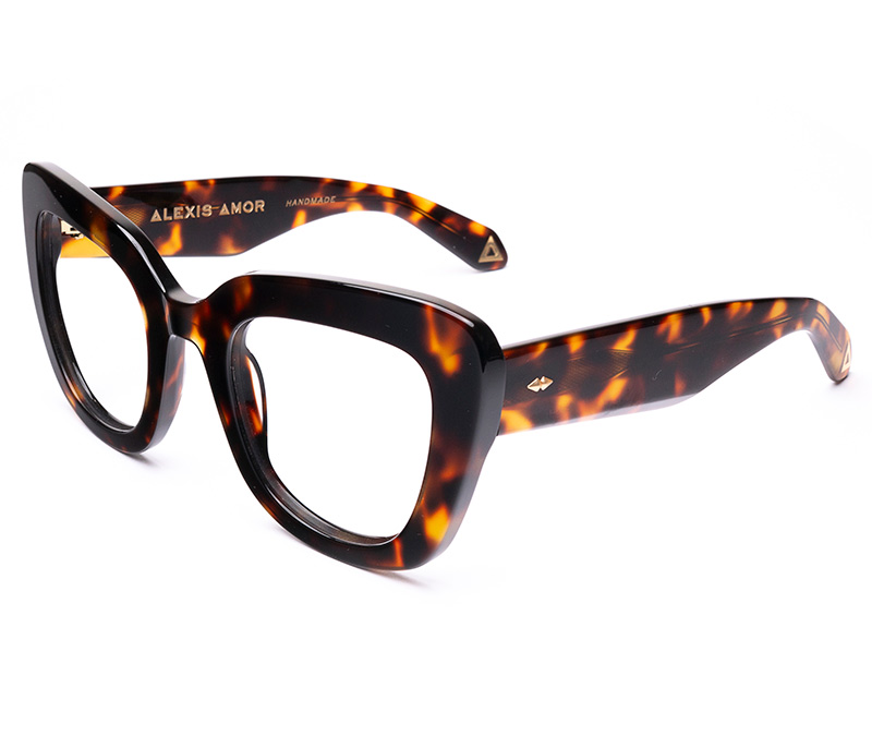 Amor Optical Tippi frames in Deep Dark Tortoise