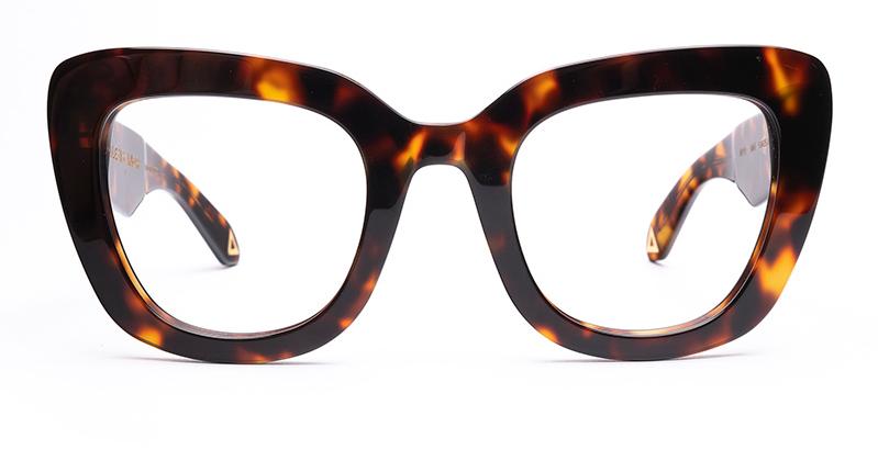 Amor Optical Tippi frames in Deep Dark Tortoise