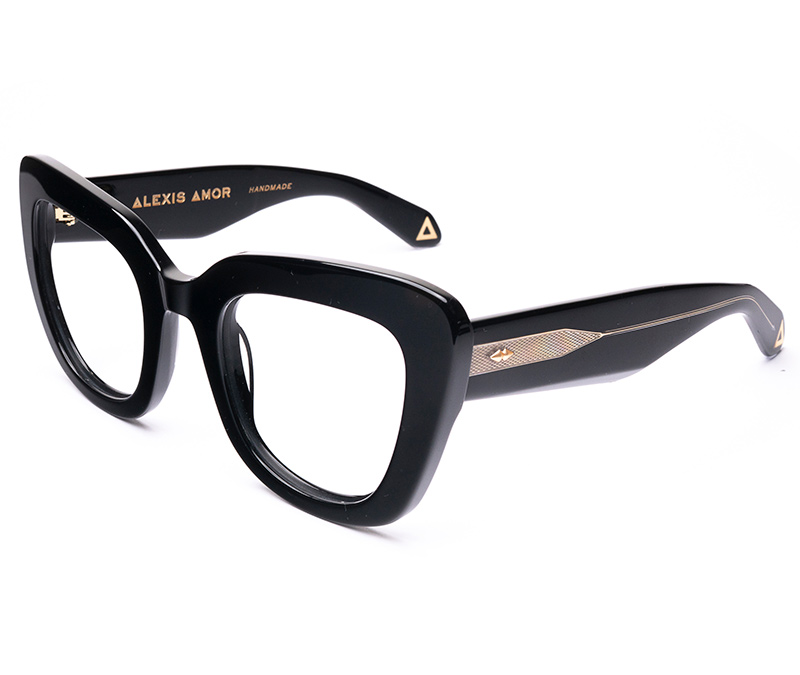 Amor Optical Tippi frames in Grand Piano Black