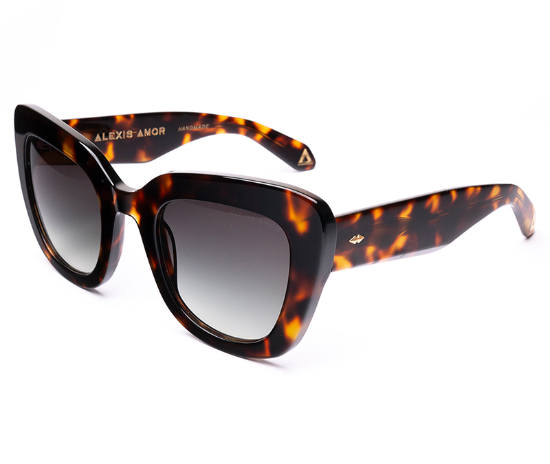 Amor Optical Tippi sunglasses in Deep Dark Tortoise