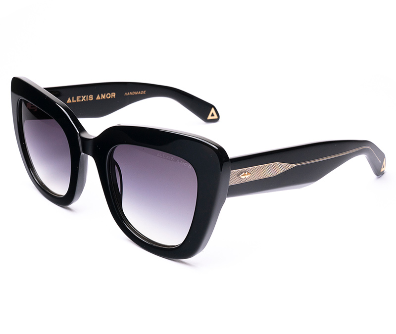 Amor Optical Tippi sunglasses in Grand Piano Black