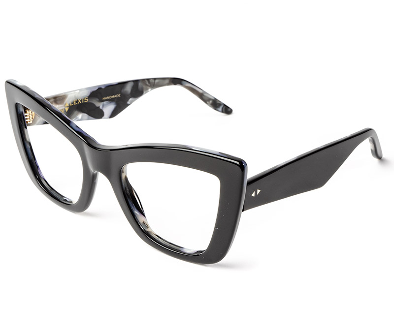 Alexis Amor Valentine frames in Gloss Piano Black - Marble