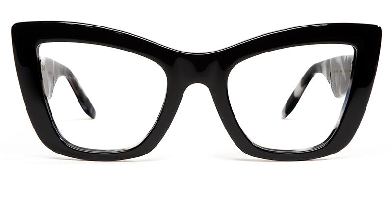 Alexis Amor Valentine frames in Gloss Piano Black - Marble