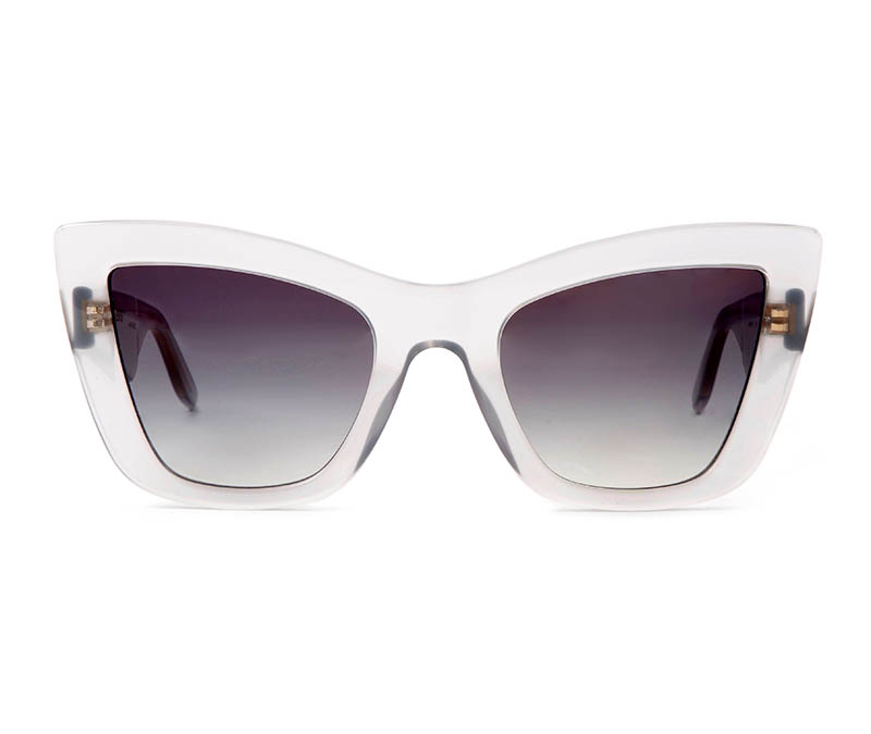 Alexis Amor Valentine sunglasses in Darkly Ice Grey
