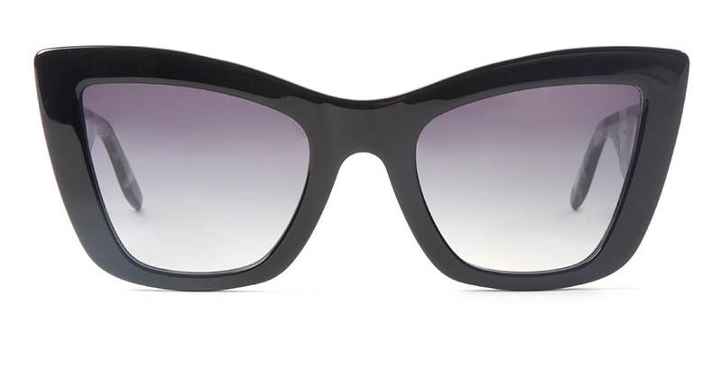 Alexis Amor Valentine frames in Gloss Piano Black Marble
