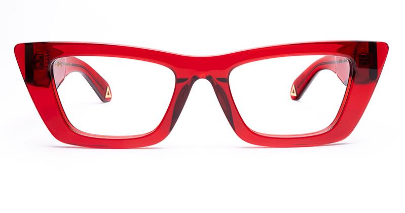 Alexis Amor Vivi frames in Candy Crimson Gloss