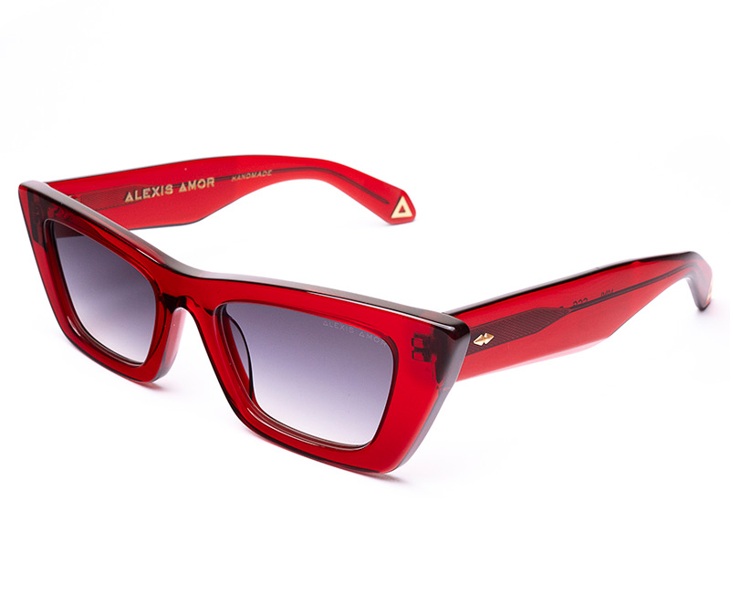 Amor Optical Vivi sunglasses in Candy Crimson Gloss