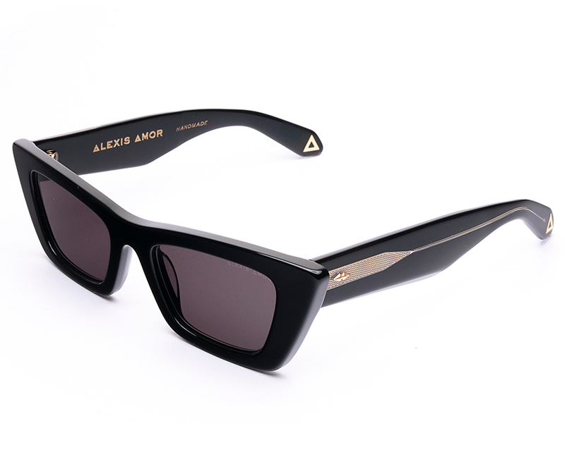 Amor Optical Vivi sunglasses in Grand Piano Black