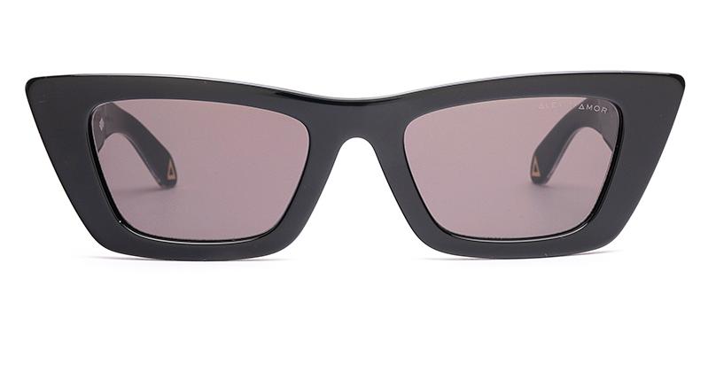Amor Optical Vivi sunglasses in Grand Piano Black