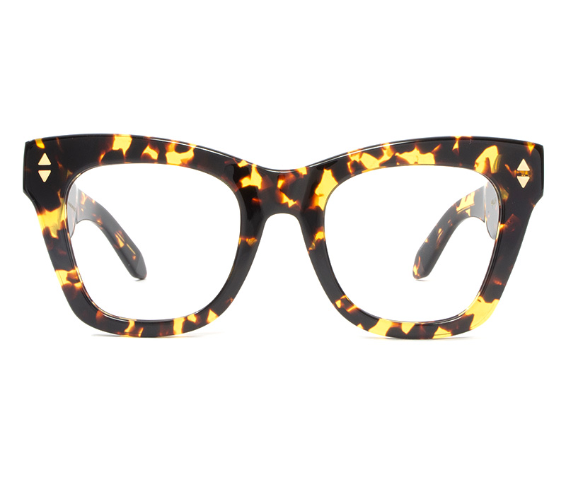 Alexis Amor Willa frames in Deepest Amber Fleck