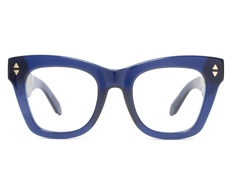 Alexis Amor Willa frames in Deepest Cobalt Blue