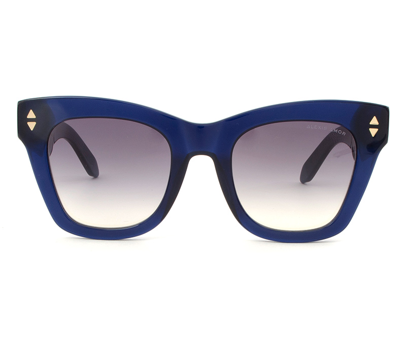 Alexis Amor Willa sunglasses in Deepest Cobalt Blue