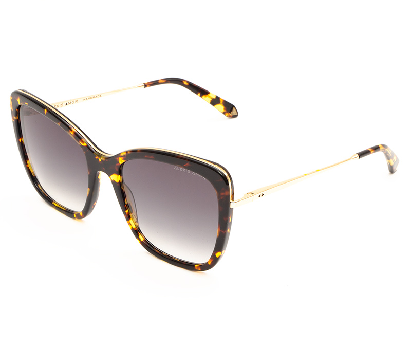 Alexis Amor Zsa Zsa sunglasses in Amber Fleck