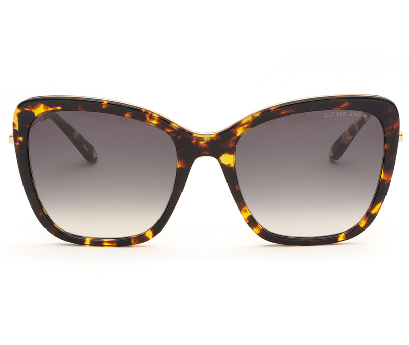 Alexis Amor Zsa Zsa sunglasses in Amber Fleck