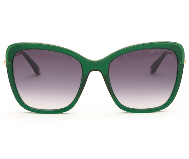 Alexis Amor Zsa Zsa sunglasses in Deepest Darkest Emerald
