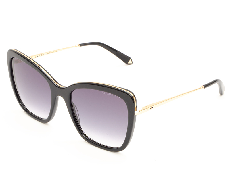 Alexis Amor Zsa Zsa sunglasses in Gloss Piano Black